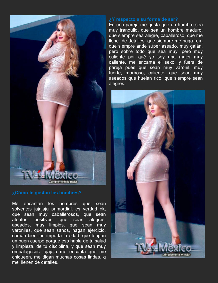 La Imagen Travestís México - Elsa - Diciembre del 2016