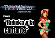Rebeka y la  cantante