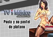 Paula y su pastel de plátano