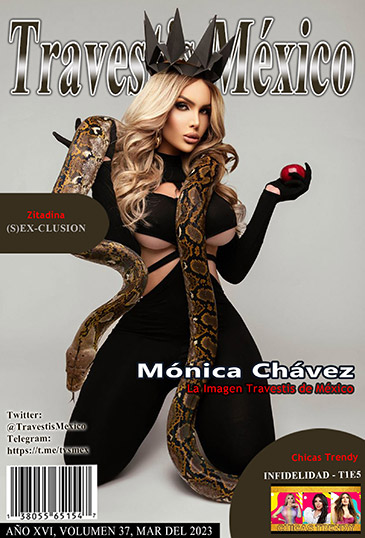 La Imagen Travestis Del Mes - Mónica Chávez - Marzo Del 2023