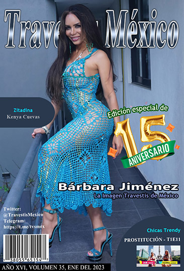 La Imagen Travestis Del Mes - Bárbara Jiménez - Enero Del 2023
