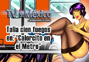 Talía Cien fuegos en: "Calorcito en el Metro"