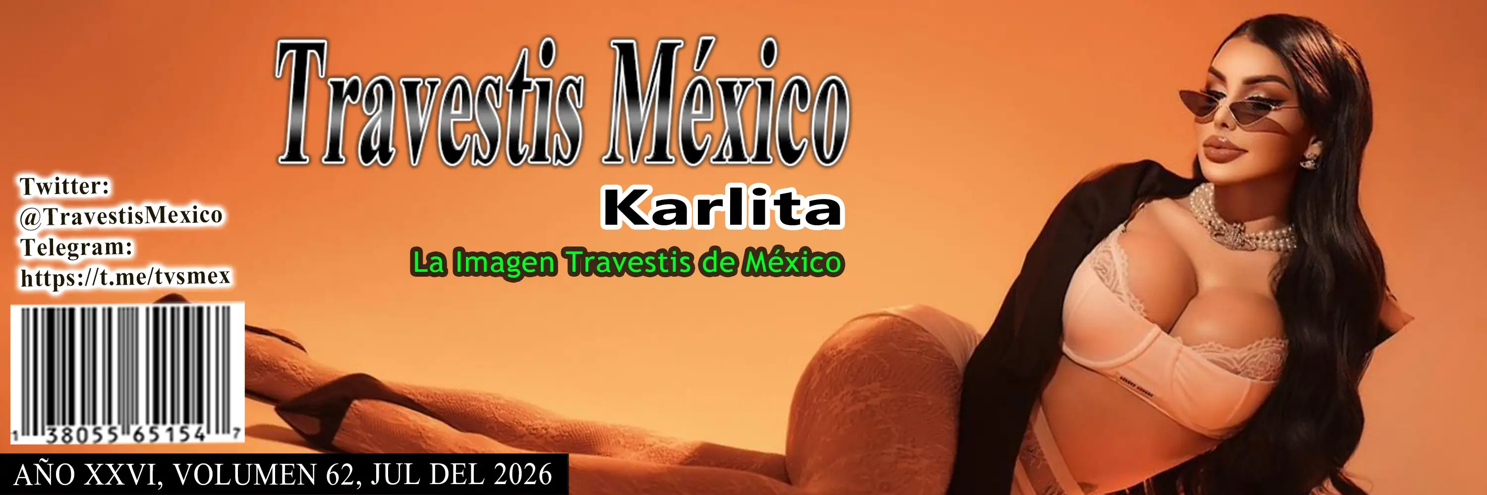 LA IMAGEN TRAVESTIS MEXICO DEL MES - BRENDA FOX - MARZO 2025
